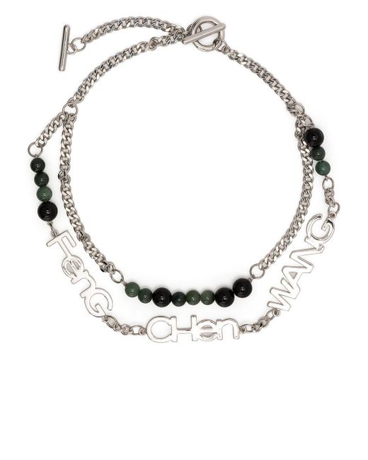 Feng Chen Wang FCW bead chain necklace