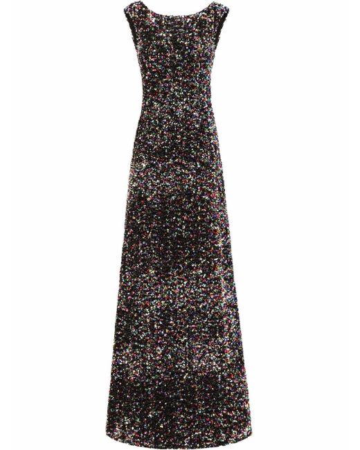 Dolce & Gabbana sequin-embellished sleeveless dress