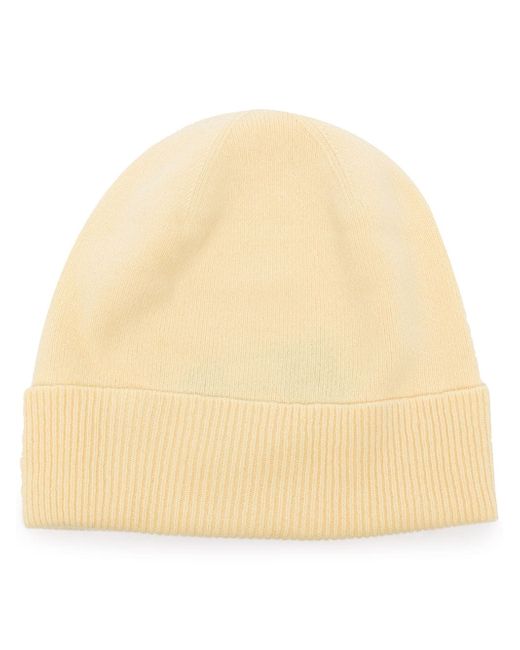 Pringle Of Scotland ribbed double-layer beanie