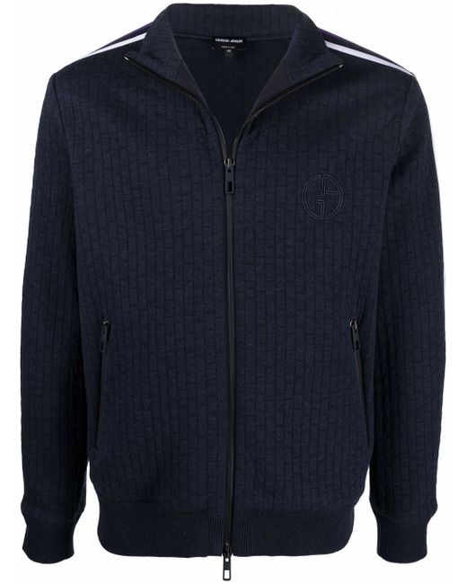 Giorgio Armani side stripe detail sweater