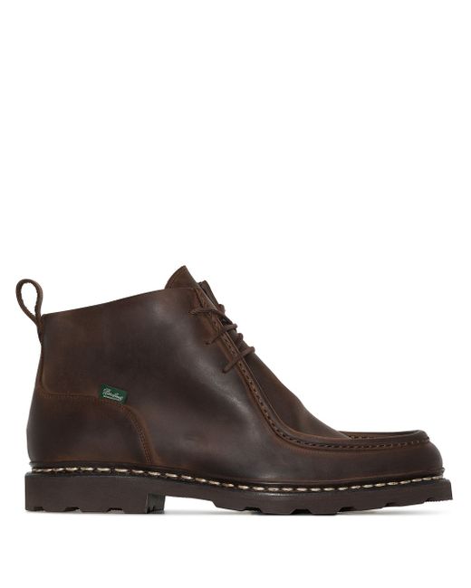 Paraboot Mucy leather lace-up boots