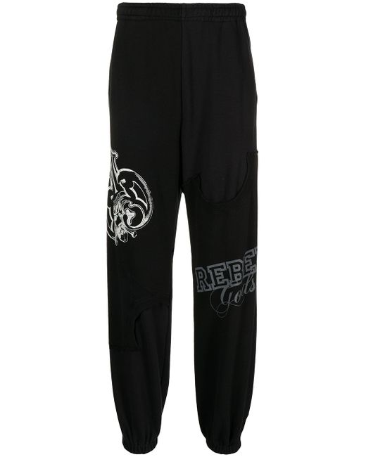 Undercoverism graphic-print track pants