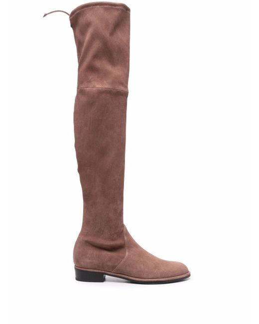 Stuart Weitzman thigh-high fitted boots