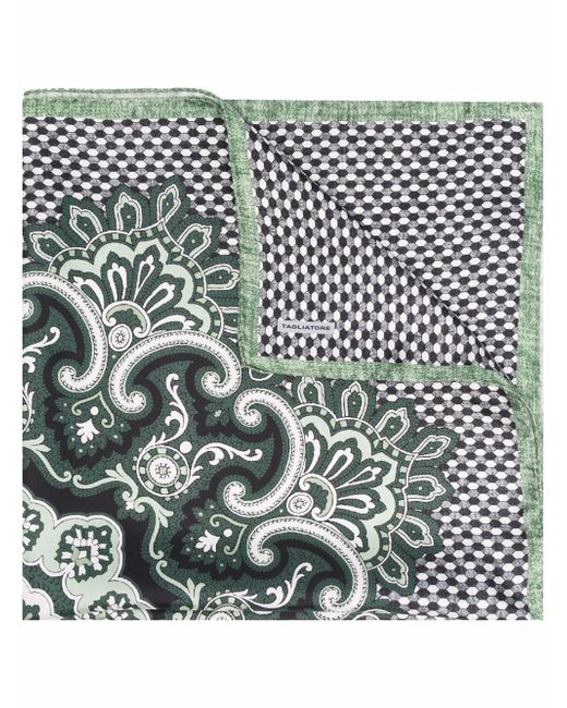 Tagliatore baroque-print silk tie
