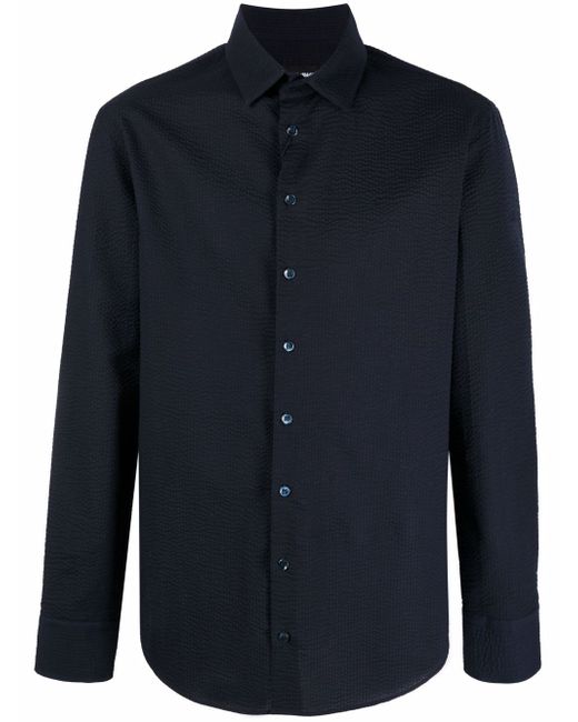 Giorgio Armani long-sleeve button-fastening shirt