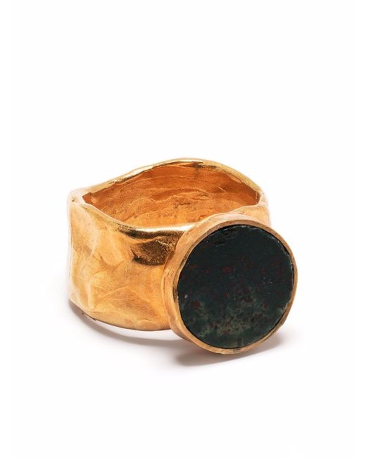 Nick Fouquet textured stone-pendant ring