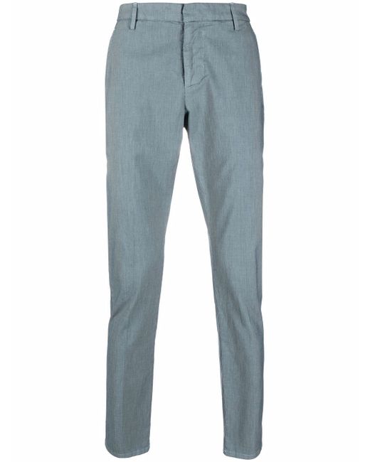 Dondup mid-rise straight chinos