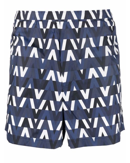 Valentino V pattern swimming shorts