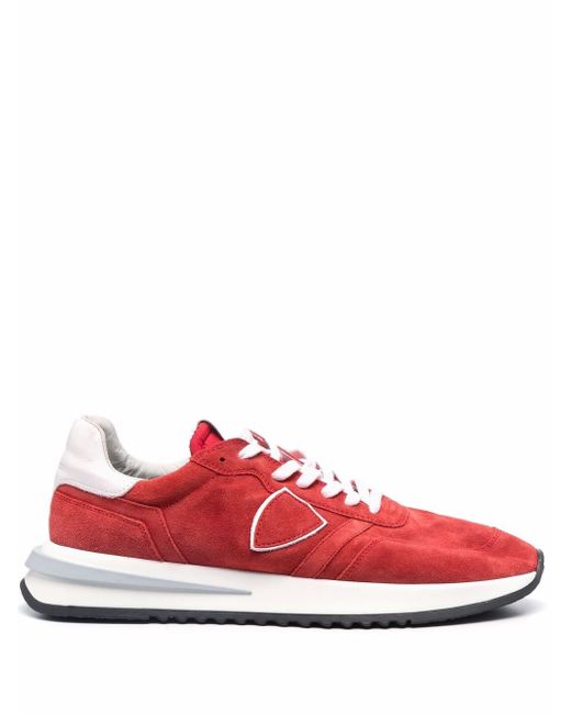 Philippe Model Tropez 2.1 washed suede sneakers