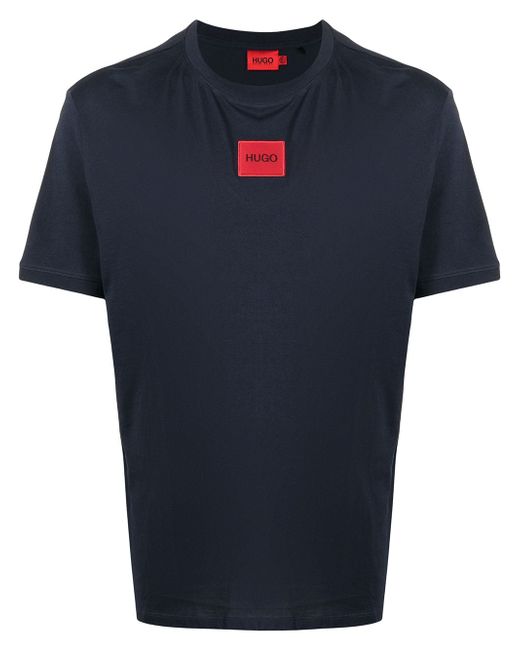 Hugo Boss logo-print short-sleeved T-shirt