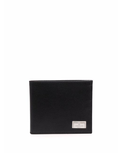 Corneliani leather bi-fold wallet