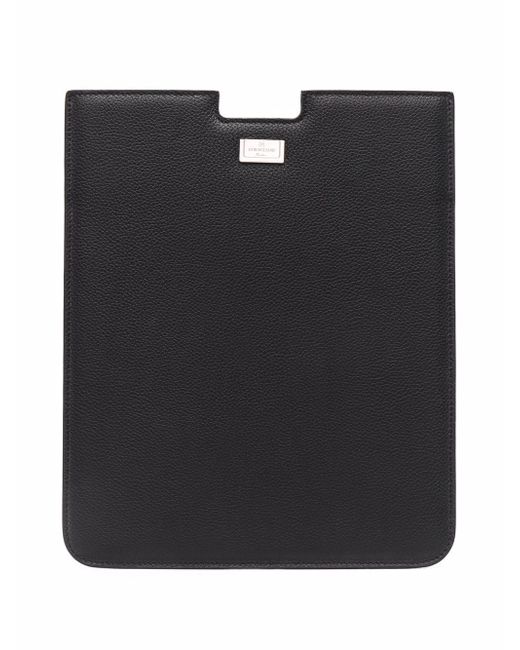 Corneliani leather laptop sleeve
