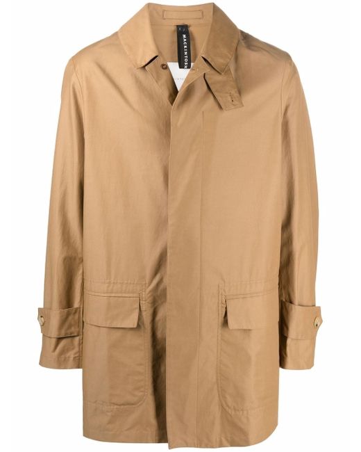 Mackintosh TORRENTIAL collared raincoat