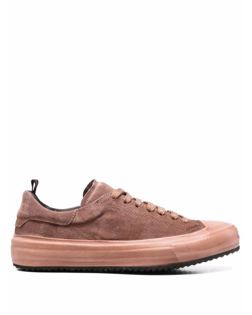 Officine Creative lace-up suede sneakers