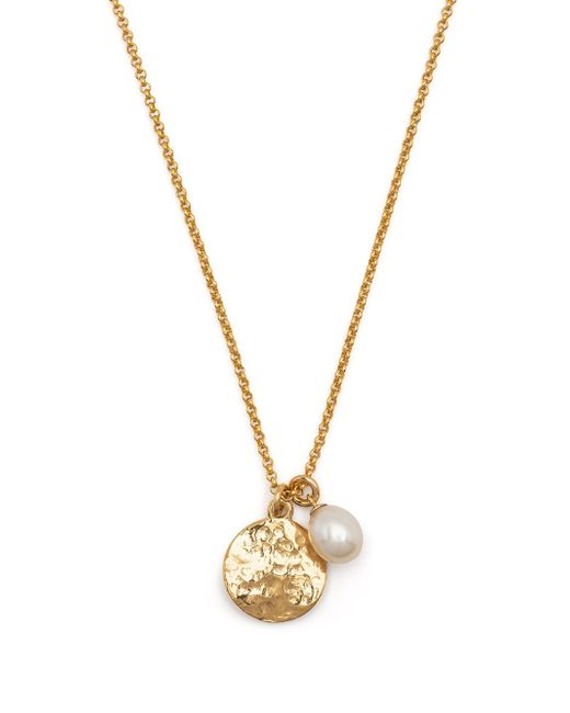 Dower And Hall pearl detail necklace