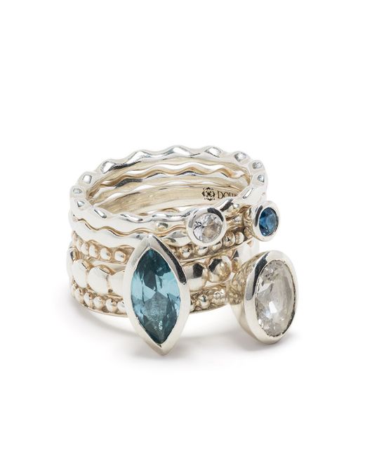 Dower And Hall Twinkle stack ring