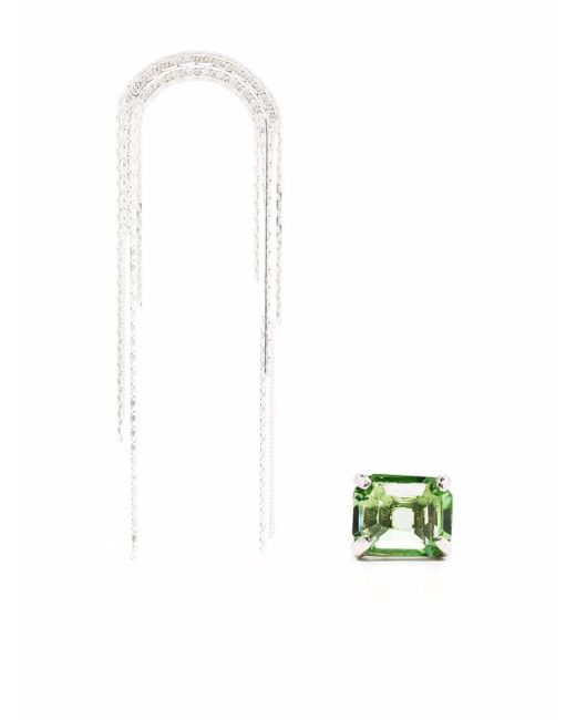 Wouters & Hendrix chain-link crystal-embellished earrings set