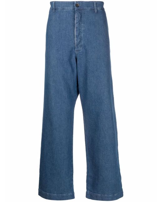 Barena low-rise wide-leg jeans