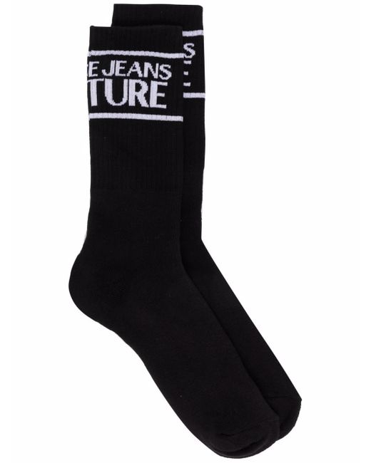 Versace Jeans Couture logo-print ribbed socks