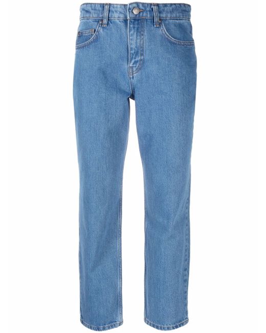 12 Storeez mid-rise cropped jeans