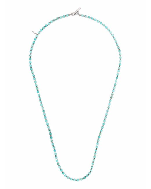 M Cohen T-bar fastening beaded necklace