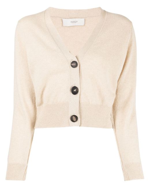 Pringle Of Scotland cropped button-up cardigan