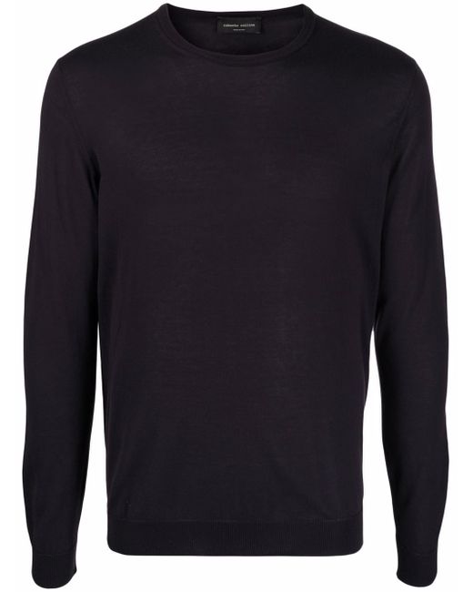 Roberto Collina solid-colour light sweater