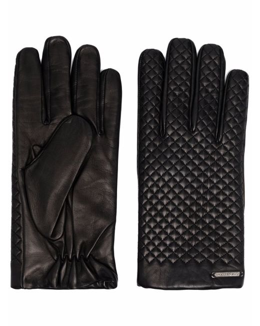Corneliani quilted-finish driving gloves