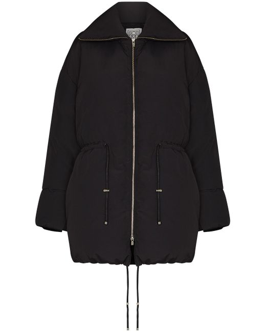 Totême drawstring-waist puffer coat