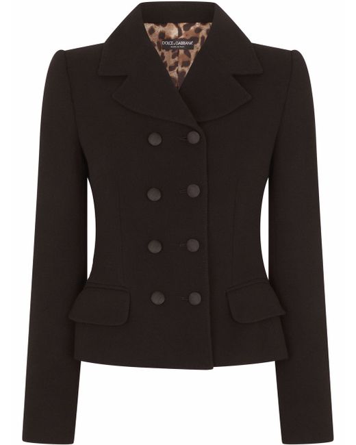 Dolce & Gabbana notched-collar double-breasted blazer