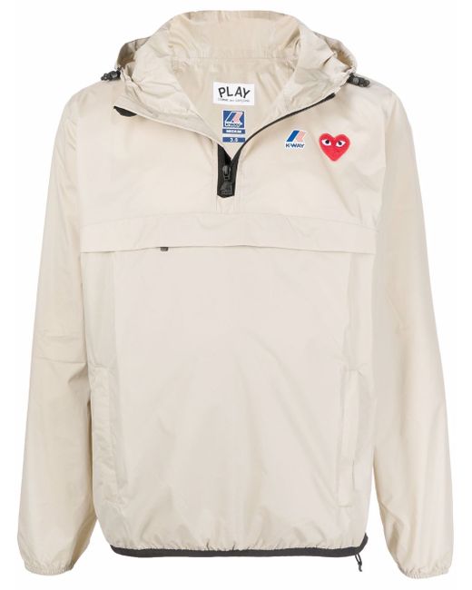 Comme Des Garçons Play hooded pullover jacket