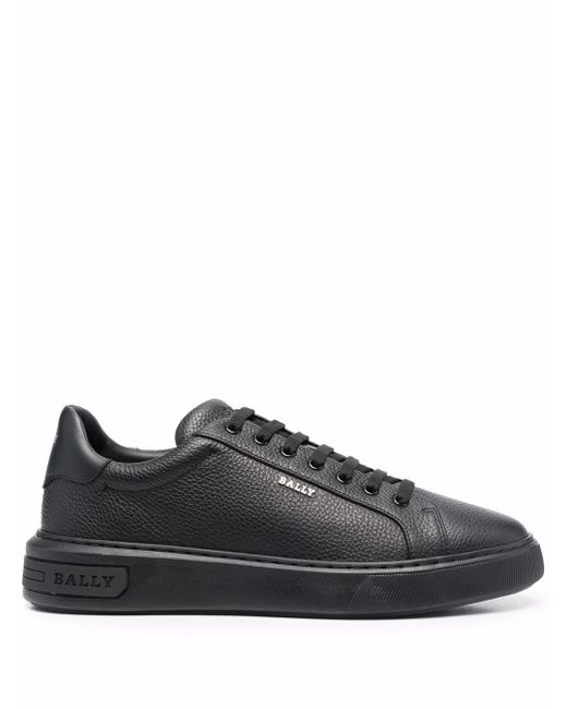 Bally Miky pebbled low-top sneakers
