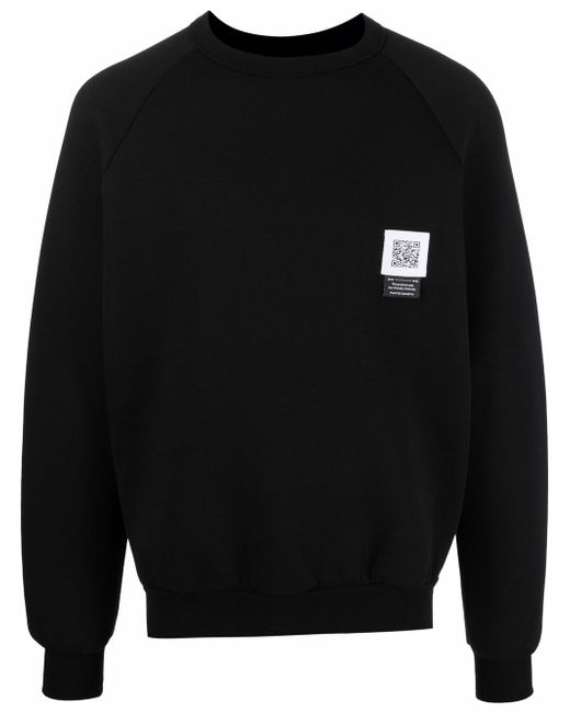 Fumito Ganryu side-zips cotton-blend sweatshirt
