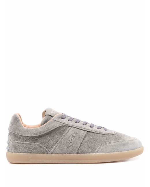 Tod's panelled lace-up sneakers