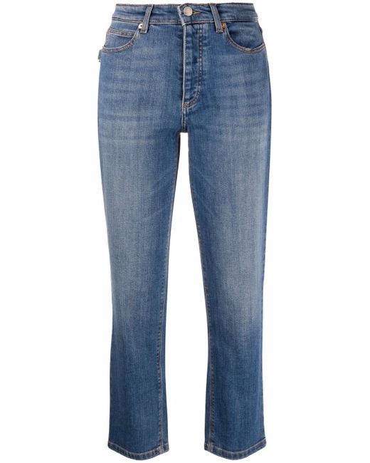 Zadig & Voltaire cropped slim-fit jeans