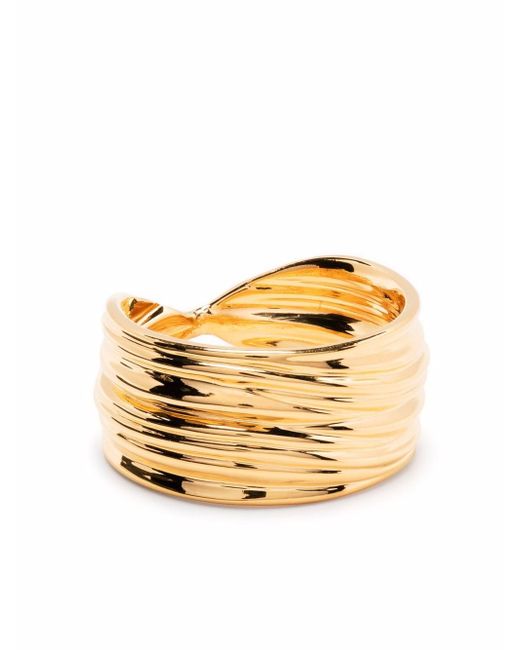 Missoma Wave plated ring