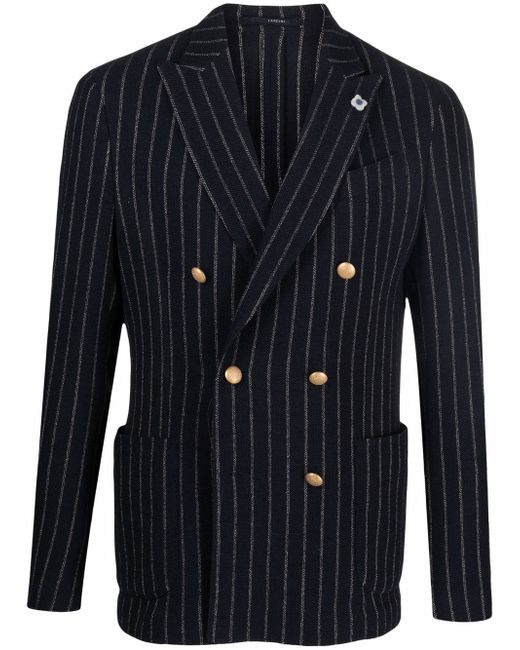 Lardini pinstripe-print blazer