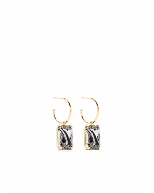 Wouters & Hendrix crystal-embellished hoop earrings
