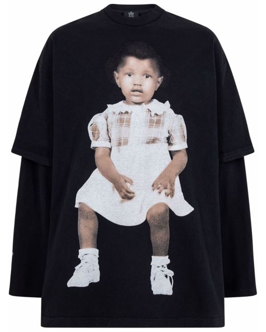 Kanye West Donda two-layer long-sleeve T-shirt