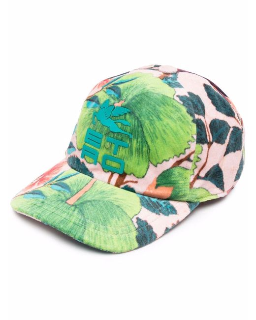 Etro botanical-print baseball cap