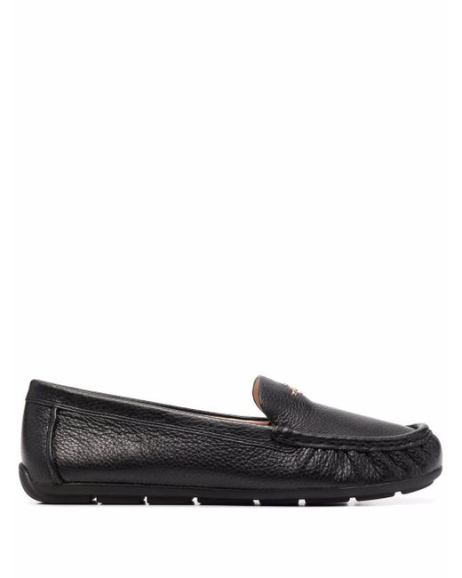 Coach Marley leather driver loafers