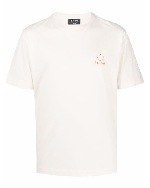Etudes logo-print short-sleeved T-shirt