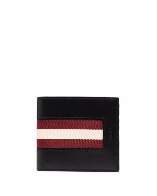 Bally Brasai striped-band bi-fold wallet