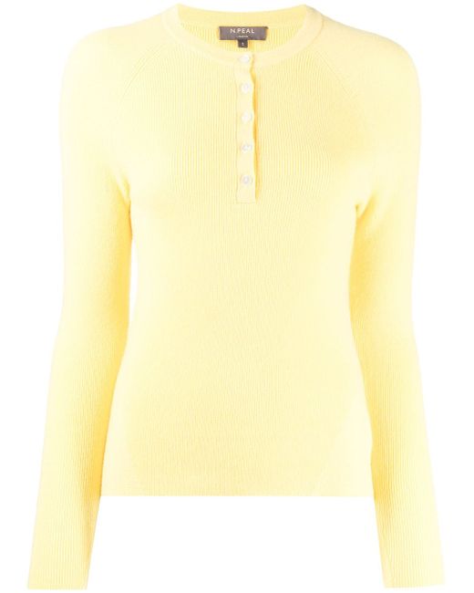 N.Peal organic-cashmere long-sleeve top