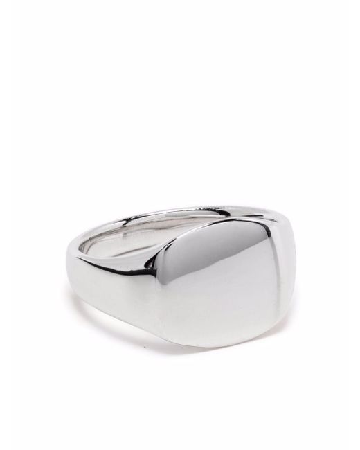Tom Wood square face signet ring