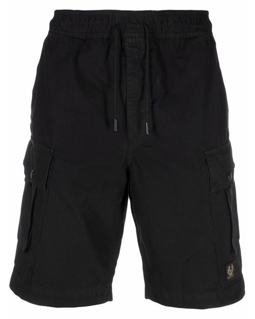 Belstaff logo cargo-pocket shorts