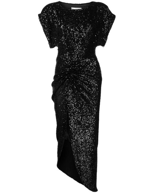 In The Mood For Love Bercot sequin asymmetric dress