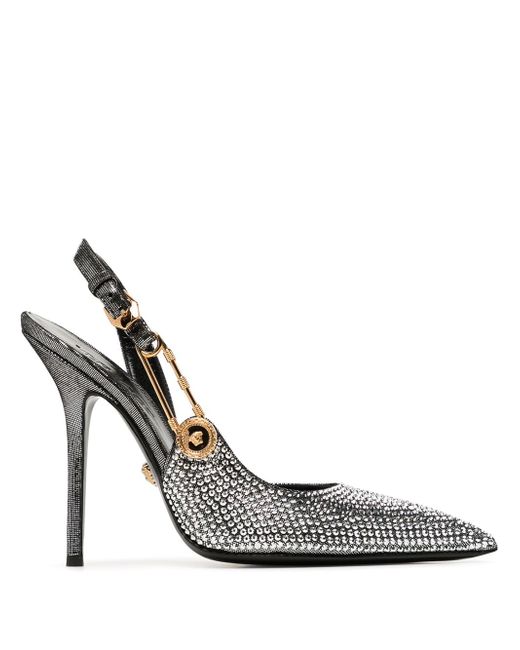 Versace Safety Pin 120mm pumps