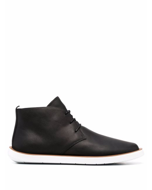 Camper Wagon lace-up ankle boots