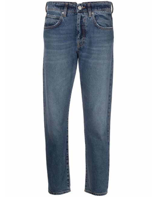 Manuel Ritz mid-rise slim cropped jeans